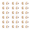 Opaque Acrylic Beads MACR-TAG0001-07C-3
