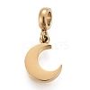 Ion Plating(IP) 304 Stainless Steel Charms LS-STAS-F259-014G-2
