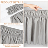 Adjustable Polyester Wrap Around Bed Skirts AJEW-WH20022-10D-01-6