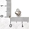 304 Stainless Steel Charms STAS-D310-06P-03-3