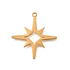 201 Stainless Steel Pendants STAS-S176-25G-1