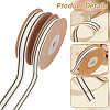 2 Rolls 2 Styles Cotton Striped Ribbons OCOR-WR0001-56B-5