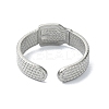 304 Stainless Steel Cuff Rings RJEW-M019-16P-3