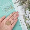 40Pcs 2 Colors Rack Plating Brass Ice Pick Pinch Bails KK-FH0004-27-3