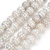 Tibetan Style dZi Beads Strands GG-NH0001-A04-8MM-2