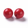 Opaque Acrylic Beads X-MACR-S370-C20mm-A14-2