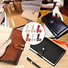 WADORN 12Pcs 6 Colors PU Imitation Leather Sew on Bag Snap Buckle FIND-WR0006-88-6