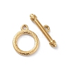 Ion Plating(IP) 304 Stainless Steel Ring Toggle Clasps STAS-A092-09E-G-1