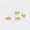Brass Bowknot Head Pins BAPE-PW0002-13B-01-1