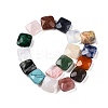 Natural & Synthetic Mixed Gemstone Beads Strands G-T138-160-2