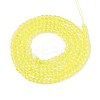 Transparent Glass Beads Strands GLAA-H021-03-23-2