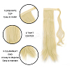 Long Straight Ponytail Hair Extension Magic Paste OHAR-E010-01D-3