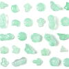 120Pcs 8 Styles Spray Painted Transparent Glass Beads GLAA-FS0002-22-2