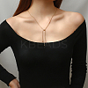 Stainless Steel Snake Chains Lariat Necklaces AA0282-1-4