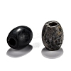 Natural Polychrome Jasper/Picasso Stone/Picasso Jasper European Beads G-F580-A10-2