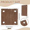 24Pcs Wooden Blocking Boards DIY-BC0014-31B-2