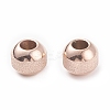 Ion Plating(IP) Textured 304 Stainless Steel Beads STAS-P306-01C-RG-2
