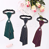 3Pcs 3 Colors Adjustable Polyester Necktie AJEW-CY0001-43-7
