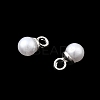 ABS Plastic Imitation Pearl Pendants FIND-H052-01A-04P-2