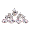 Mini Ceramic Tea Sets BOTT-PW0002-122B-2
