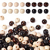 Natural Wood Beads WOOD-CD0001-02-1