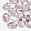 Pointed Back Glass Rhinestone Cabochons RGLA-T080-18x25mm-10-1