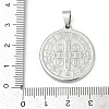 304 Stainless Steel Pendants STAS-A053-24B-P-3