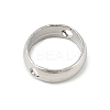 Brass Beads Frame KK-K297-52P-01-2