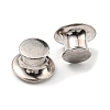 Non-Tarnish 303 Stainless Steel Secure Locking Pin Backs LS-STAS-G310-28P-3