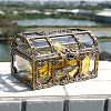 Rectangle Plastic Transparent Antique Pirate Treasure Boxes LS-PW-WG47828-01-2