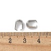 304 Stainless Steel Snap On Bails STAS-Z122-37P-3