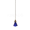Pointed Glass Ceiling Fan Pull Chain Extenders PW-WG9165C-03-1