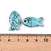 Synthetic Turquoise Pendants G-N342-106K-3