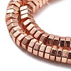 Electroplated Synthetic Non-magnetic Hematite Beads Strands G-M095-G01-01RG-2