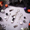 Halloween DIY Iron Bar Beadable Keychain Making Kit DIY-SC0025-93-4