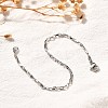 Tarnish Resistant 316 Surgical Stainless Steel Box Chain Bracelets BJEW-JB01865-6