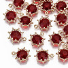 Faceted Glass Pendants LS-GLAA-S191-002A-G-NR-1
