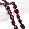 Natural Red Rainbow Jasper Beads Strands G-M206-51-1