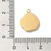 304 Stainless Steel Pendants STAS-B074-08G-01-3