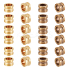 ARRICRAFT 24Pcs 2 Colors Brass Beads FIND-AR0002-32-1