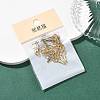 SHEGRACE Brass Micro Pave Clear Cubic Zirconia Pendants XGRQ2C859-403G-6