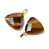 Natural Tiger Eye Pendants G-L614-D04-G02-2