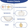 Fashewelry DIY Pendant Necklace Making Finding Kits DIY-FW0001-29-3
