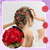 20pcs Alloy Rhinestone Cabochons ALRI-GA0001-08B-5