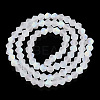 Imitate Austrian Crystal Bicone Frosted Glass Beads Strands LS-EGLA-A039-T2mm-MB13-2