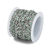 Brass Dapped Chains AJEW-Q153-02P-16-3