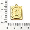 Ion Plating(IP) 304 Stainless Steel Pendants STAS-U033-01G-C-3