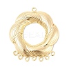 Brass Flower Chandelier Component Links KK-R219-02G-1