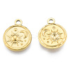 Ion Plating(IP) 201 Stainless Steel Pendants X-STAS-N098-182LG-1