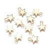 304 Stainless Steel Charms STAS-F159-43G-1